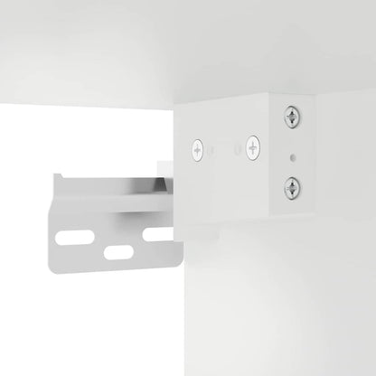 Hängeschrank mit Tür Riga Schwarz Eichen-Optik 40 x 31 x 100 cm