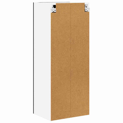 Hängeschrank mit Tür Riga Schwarz Eichen-Optik 40 x 31 x 100 cm