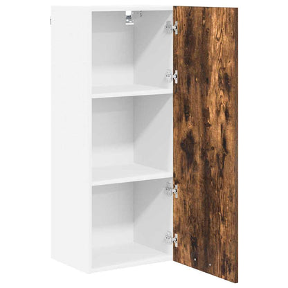 Hängeschrank mit Regal Riga Geräucherte Eiche 40 x 31 x 100 cm