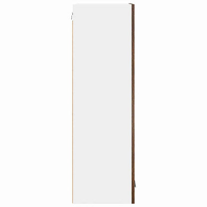 Hängeschrank mit Regal Riga Geräucherte Eiche 40 x 31 x 100 cm