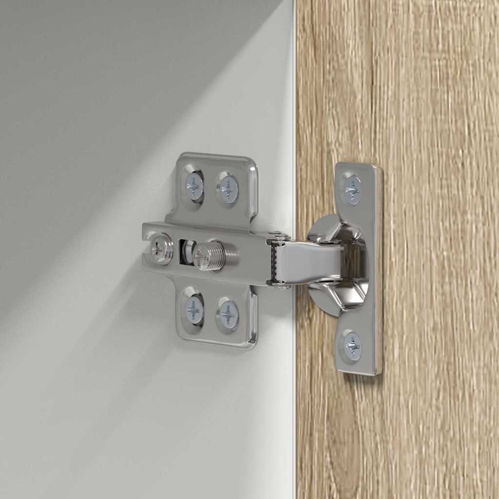 Hängeschrank Riga Sonoma-Eiche und Weiß 50 x 31 x 100 cm