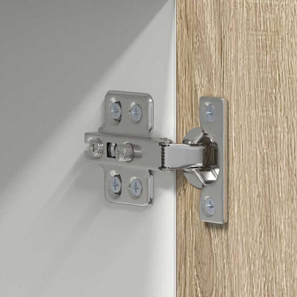 Hängeschrank Riga Sonoma-Eiche und Weiß 50 x 31 x 100 cm