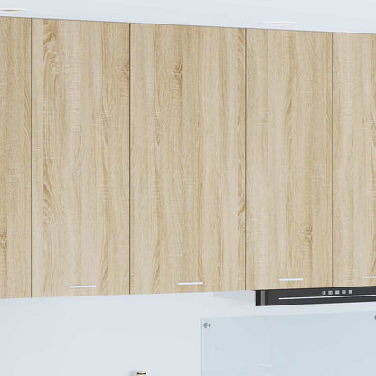 Hängeschrank Riga Sonoma-Eiche und Weiß 50 x 31 x 100 cm