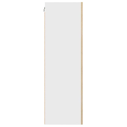 Hängeschrank Riga Sonoma-Eiche und Weiß 50 x 31 x 100 cm