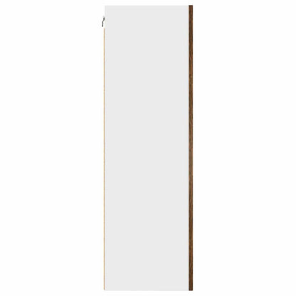 Hängeschrank Riga Geräucherte Eiche und Weiß 50 x 31 x 100 cm