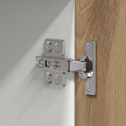 Hängeschrank Riga Artisan-Eiche und Weiß 50 x 31 x 100 cm