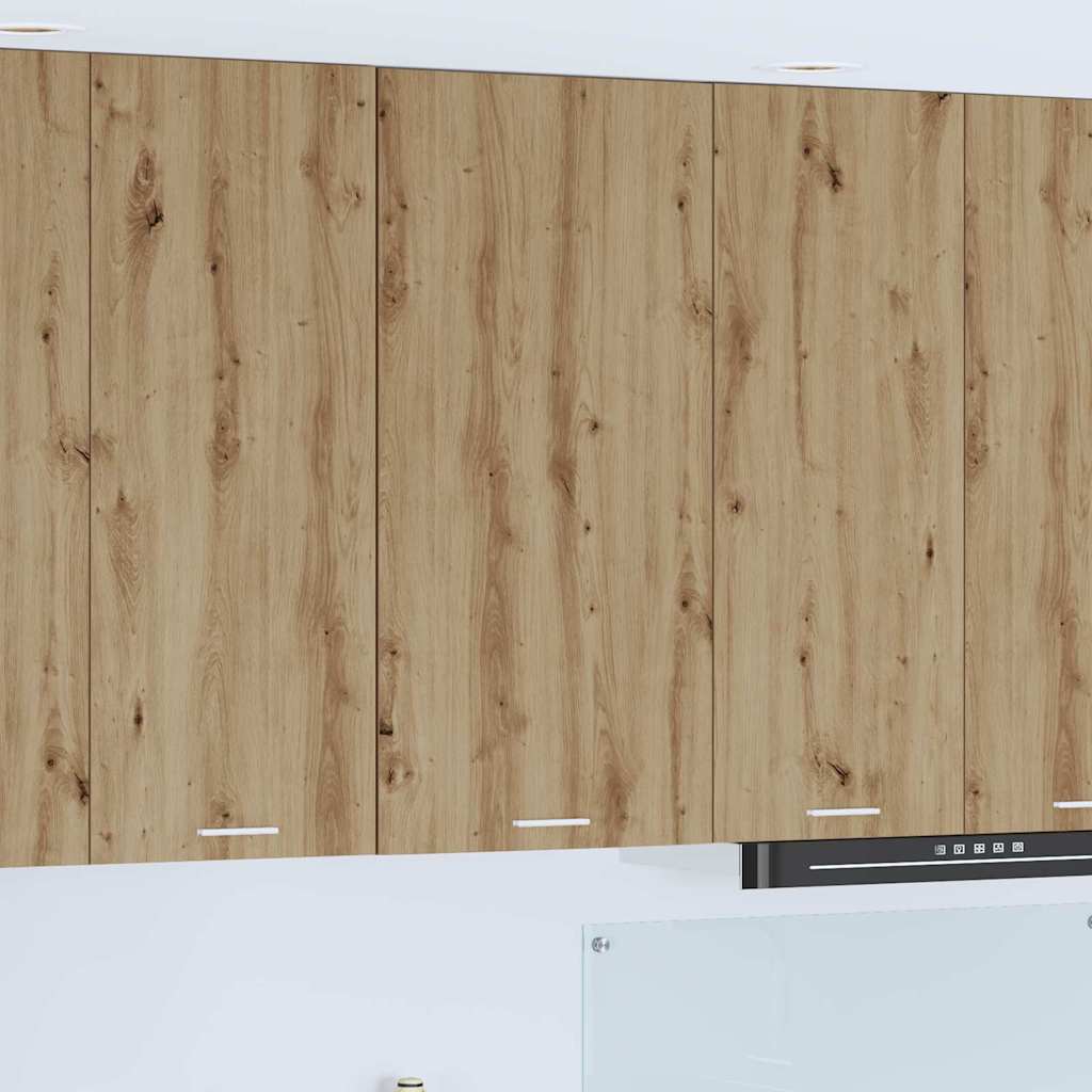 Hängeschrank Riga Artisan-Eiche und Weiß 50 x 31 x 100 cm