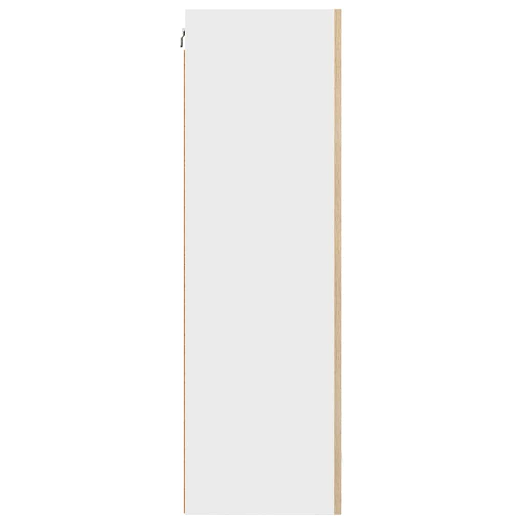 Hängeschrank Riga Artisan-Eiche und Weiß 50 x 31 x 100 cm