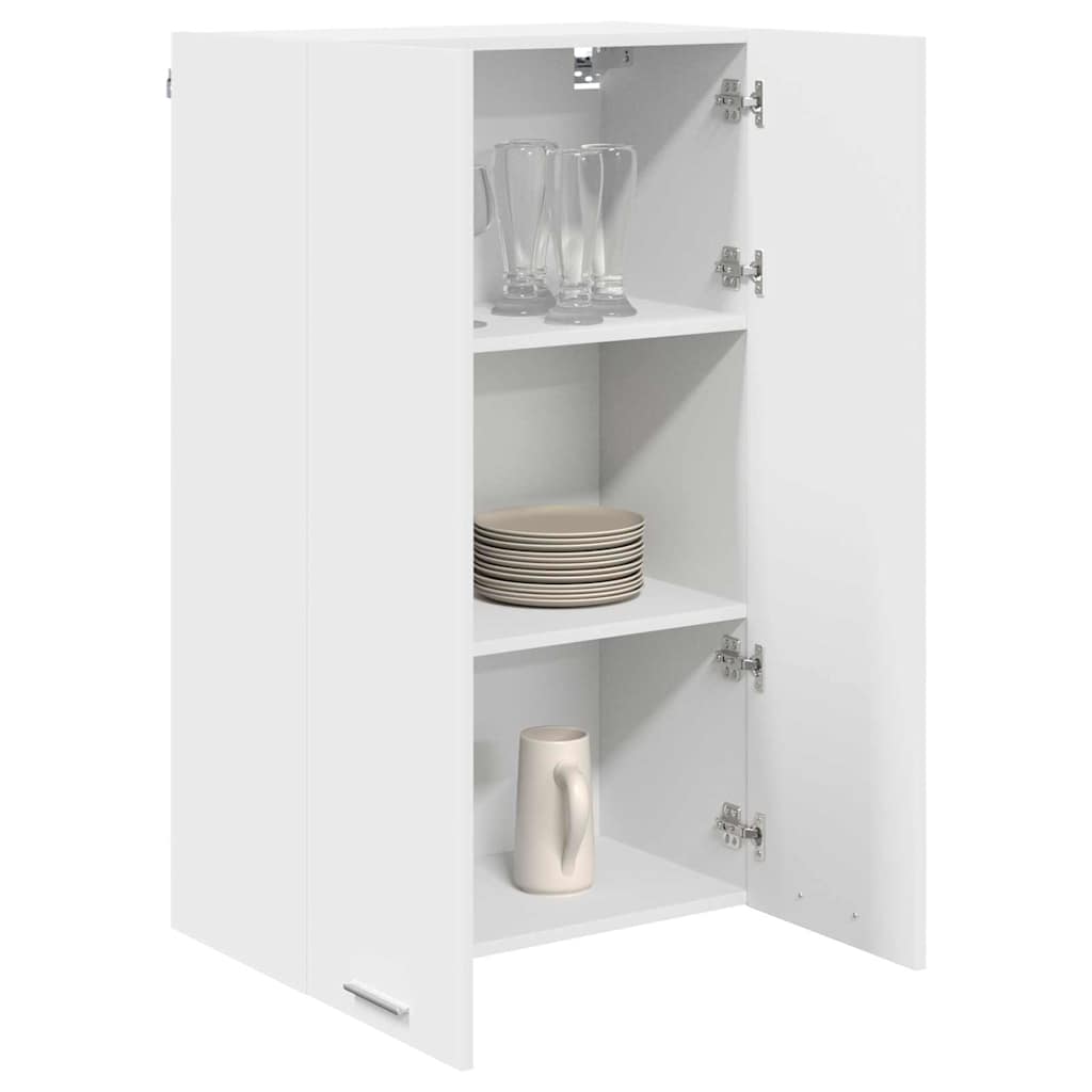 Hängeschrank mit Regal Riga Weiß 60 x 31 x 100 cm Holzwerkstoff