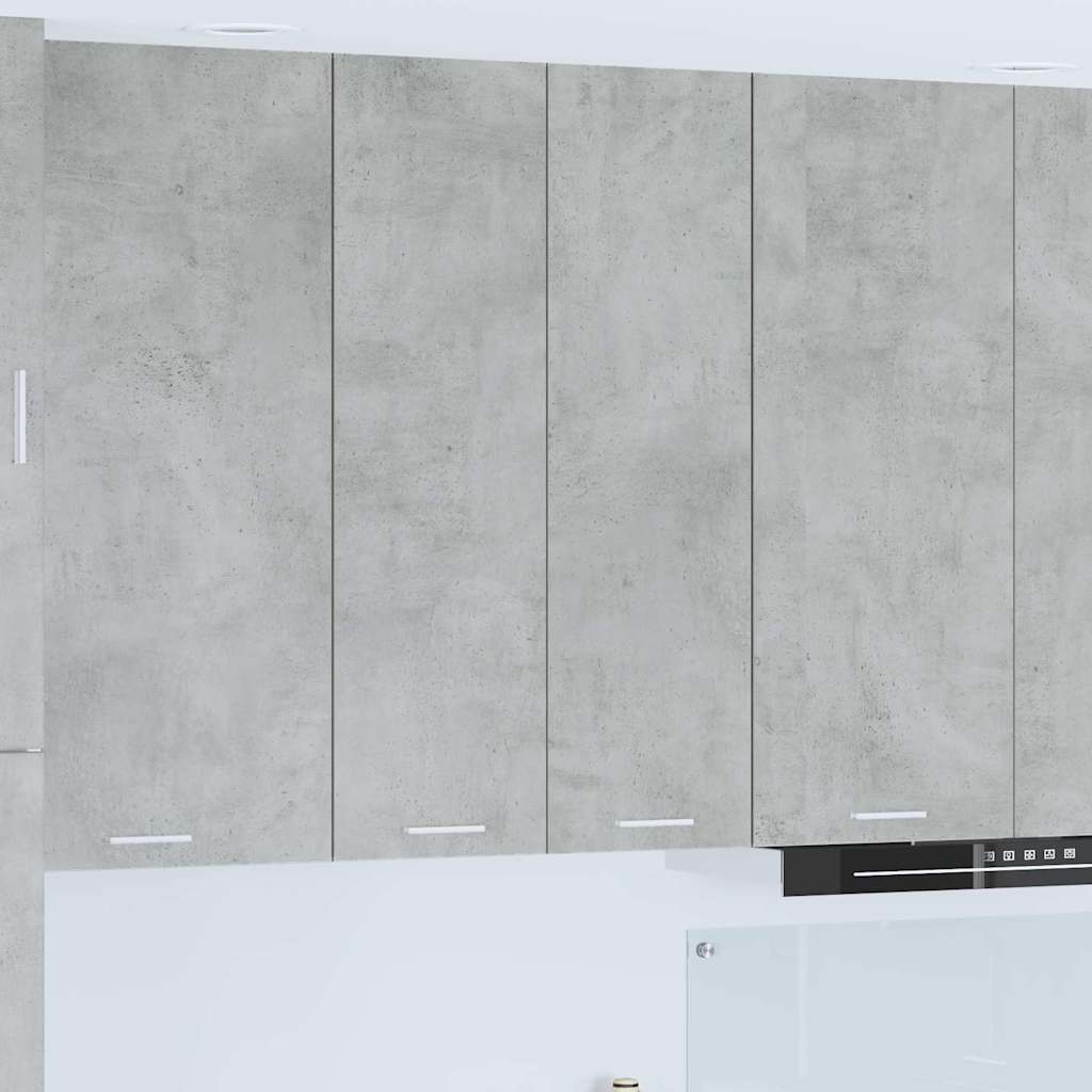 Hängeschrank Riga Beton Grau 60 x 31 x 100 cm Holzwerkstoff