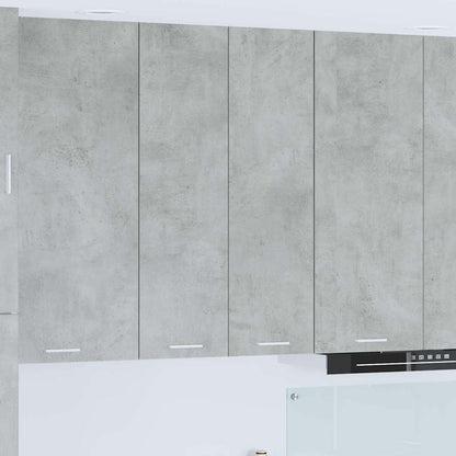 Hängeschrank Riga Beton Grau 60 x 31 x 100 cm Holzwerkstoff