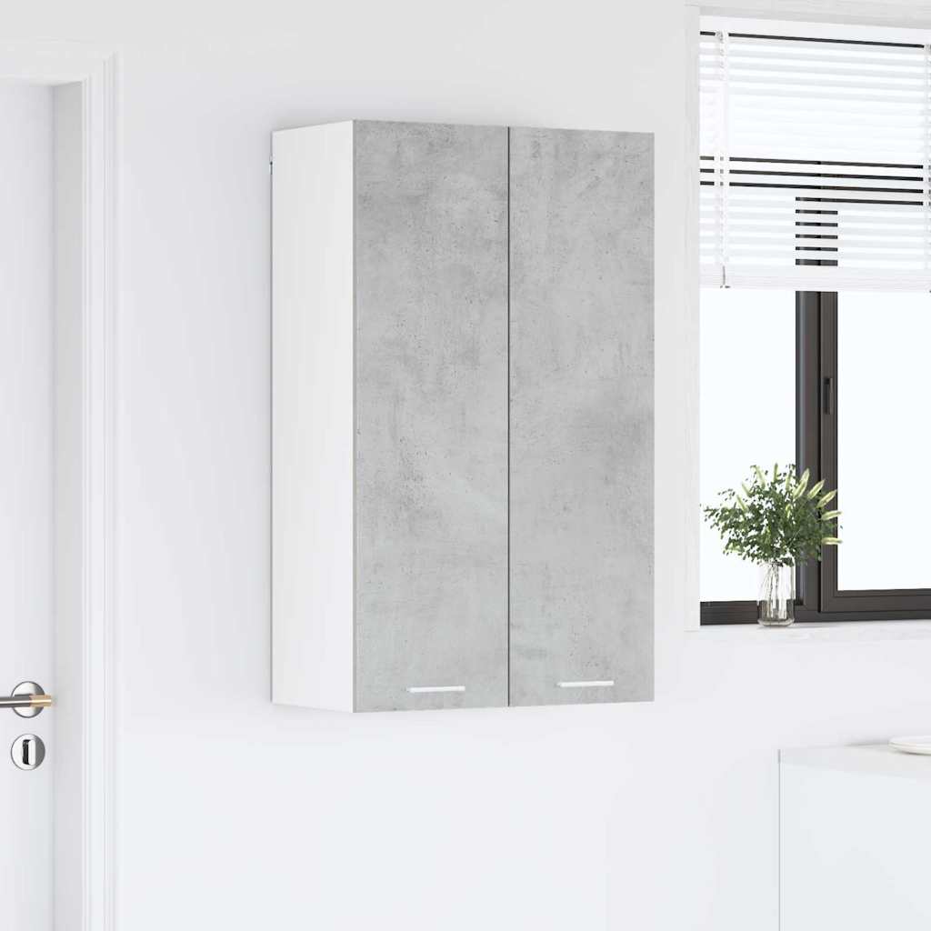 Hängeschrank Riga Beton Grau 60 x 31 x 100 cm Holzwerkstoff