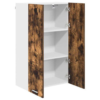 Hängeschrank mit Tür Riga Geräucherte Eiche 60 x 31 x 100 cm