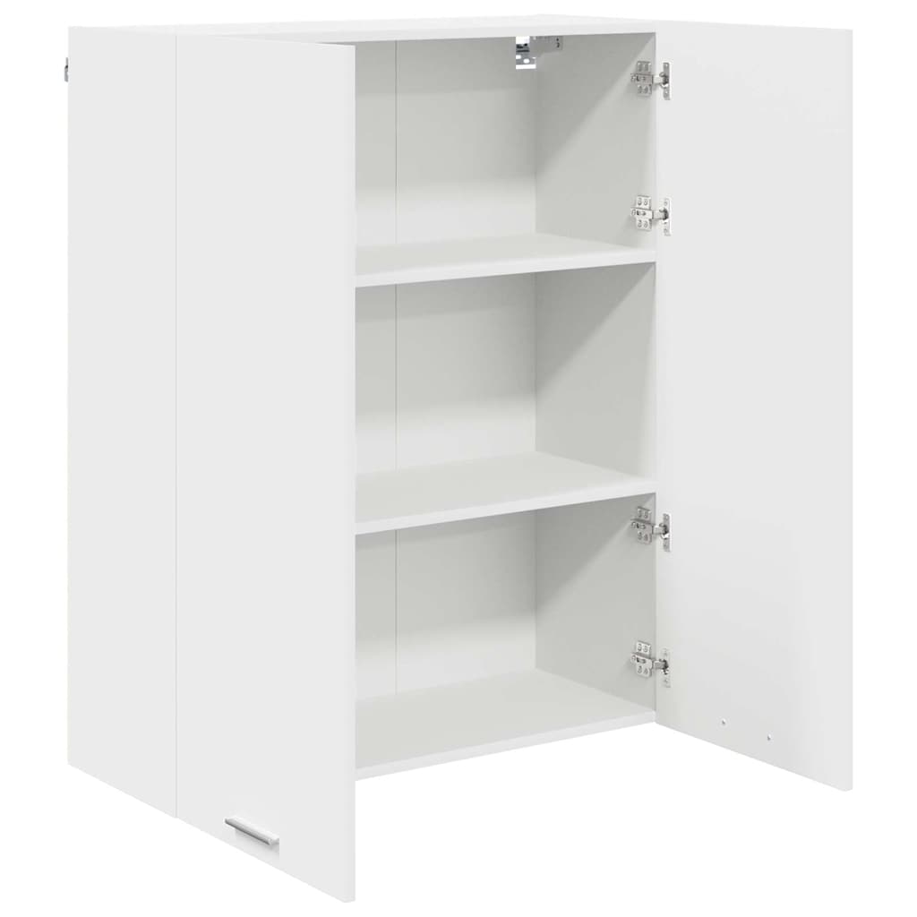 Hängeschrank mit Regal Riga Weiß 80 x 31 x 100 cm Holzwerkstoff