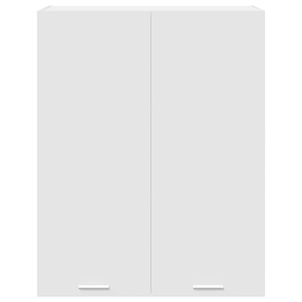 Hängeschrank mit Regal Riga Weiß 80 x 31 x 100 cm Holzwerkstoff
