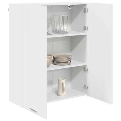 Hängeschrank mit Regal Riga Weiß 80 x 31 x 100 cm Holzwerkstoff