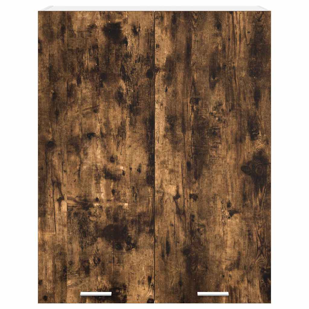 Hängeschrank mit Tür Riga Geräucherte Eiche 80 x 31 x 100 cm