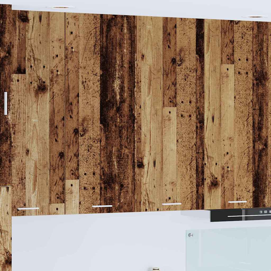 Hängeschrank Riga Altholz 80 x 31 x 100 cm Holzwerkstoff