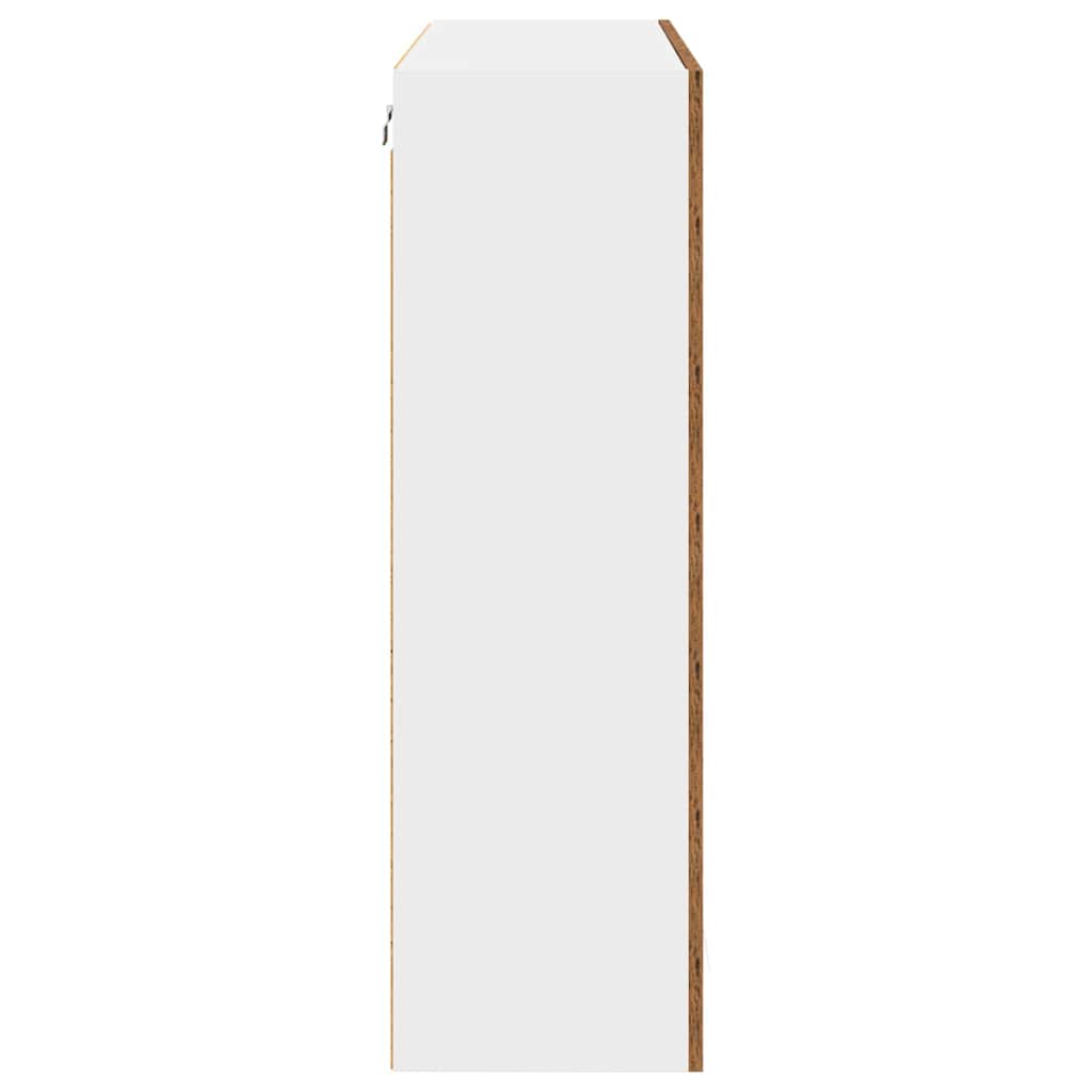 Hängeschrank Riga Altholz 80 x 31 x 100 cm Holzwerkstoff