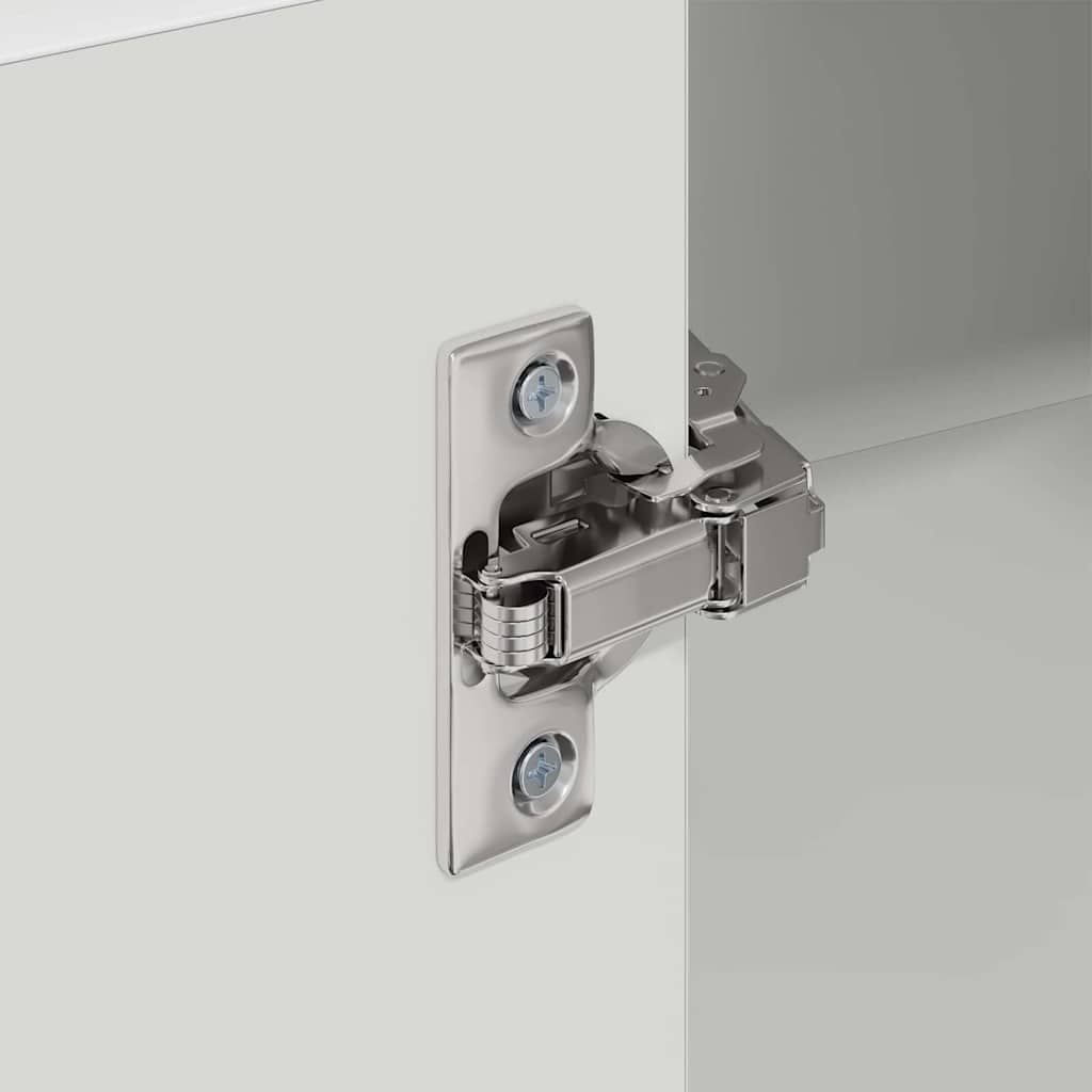 Hängeschrank mit Tür Riga Weiß 57 x 57 x 100 cm Holzwerkstoff