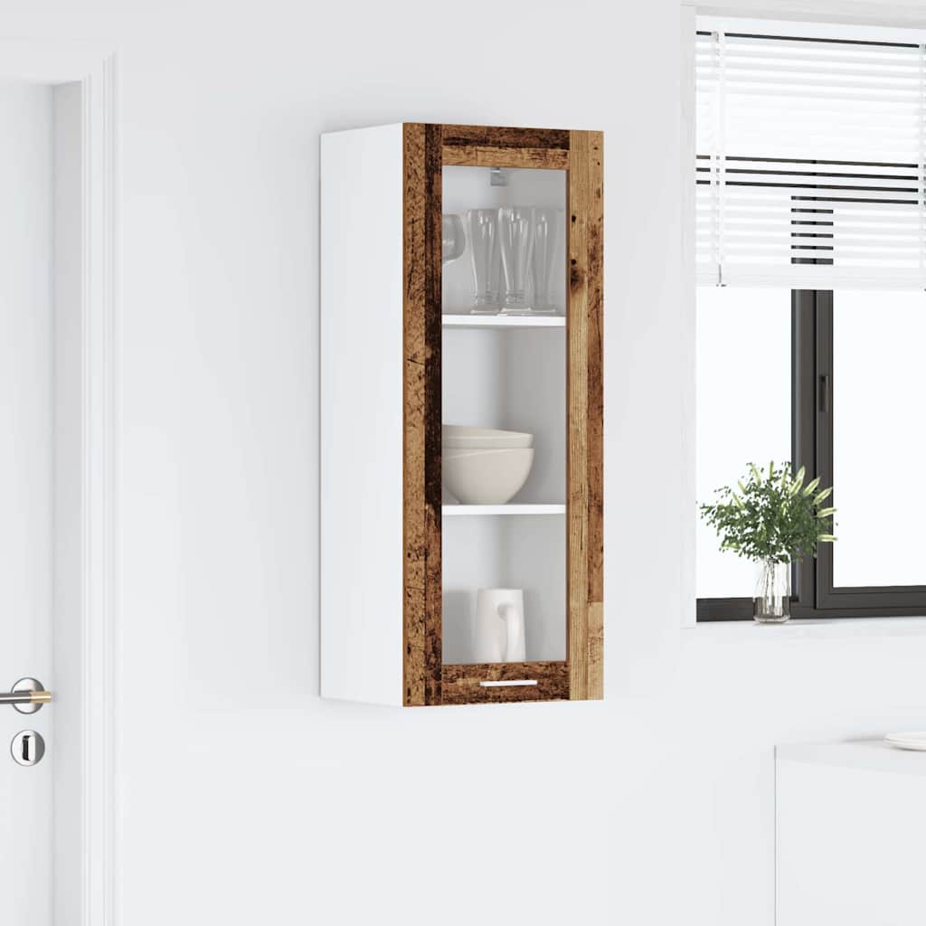 Hängeschrank Riga Altholz 40 x 31 x 100 cm Holzwerkstoff