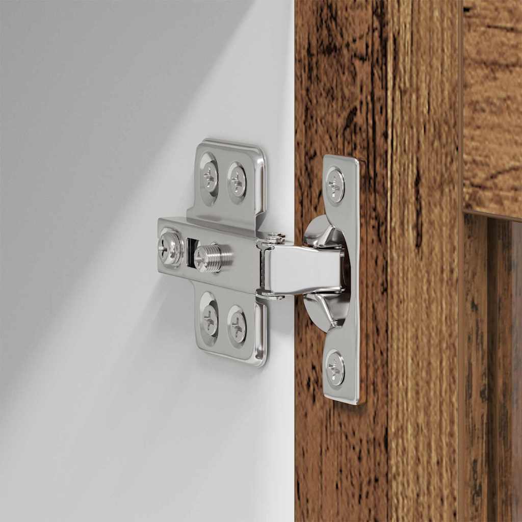 Hängeschrank Riga Altholz 60 x 31 x 100 cm Holzwerkstoff