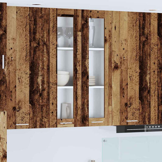 Hängeschrank Riga Altholz 60 x 31 x 100 cm Holzwerkstoff