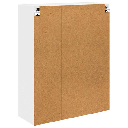 Hängeschrank mit Tür Riga Weiß 80 x 31 x 100 cm Holzwerkstoff