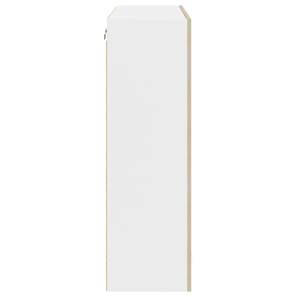 Hängeschrank Riga Sonoma-Eiche 80 x 31 x 100 cm Holzwerkstoff