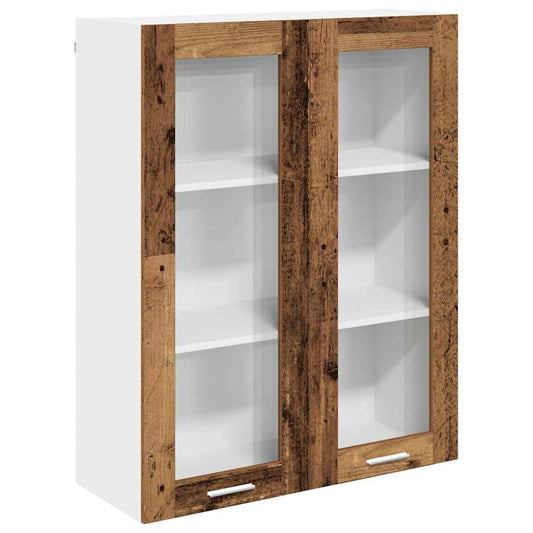 Hängeschrank Riga Altholz 80 x 31 x 100 cm Holzwerkstoff