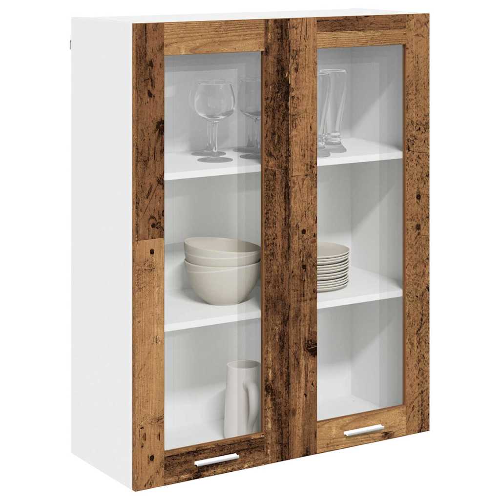 Hängeschrank Riga Altholz 80 x 31 x 100 cm Holzwerkstoff