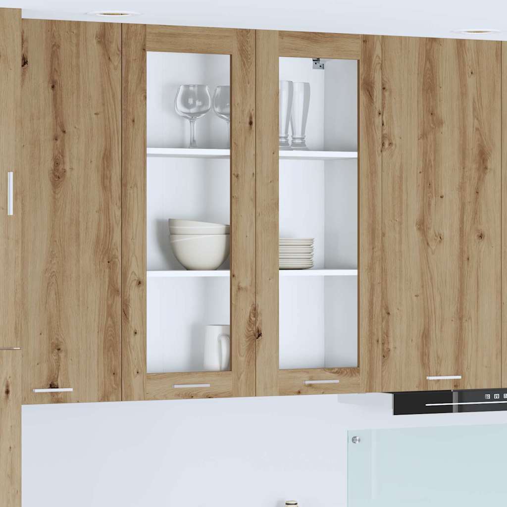 Hängeschrank Riga Artisan-Eiche 80 x 31 x 100 cm Holzwerkstoff