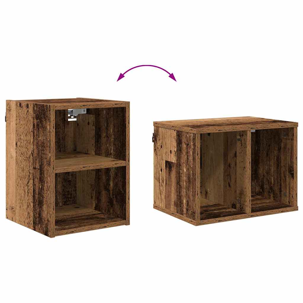 Hängeschrank Riga Altholz 30 x 29,5 x 40 cm Holzwerkstoff