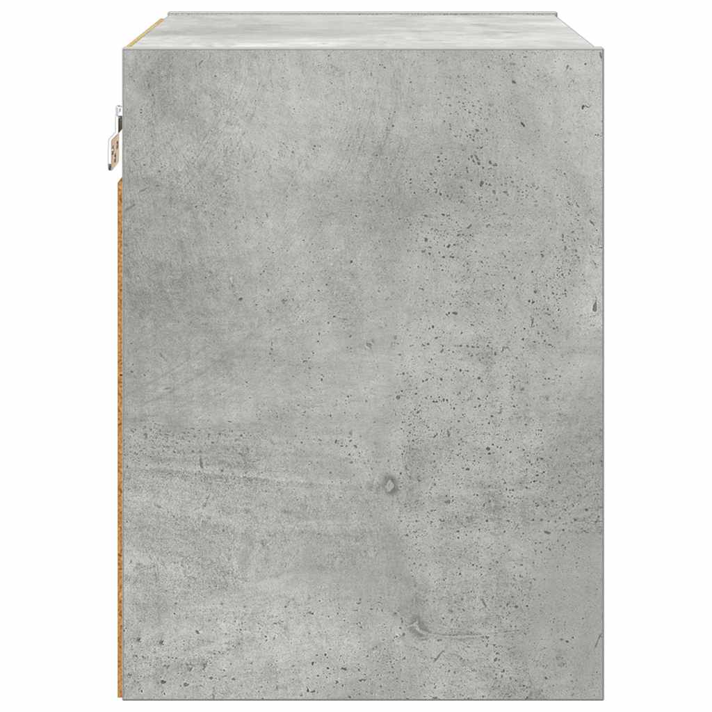 Hängeschrank Riga Beton Grau 40 x 29,5 x 40 cm Holzwerkstoff