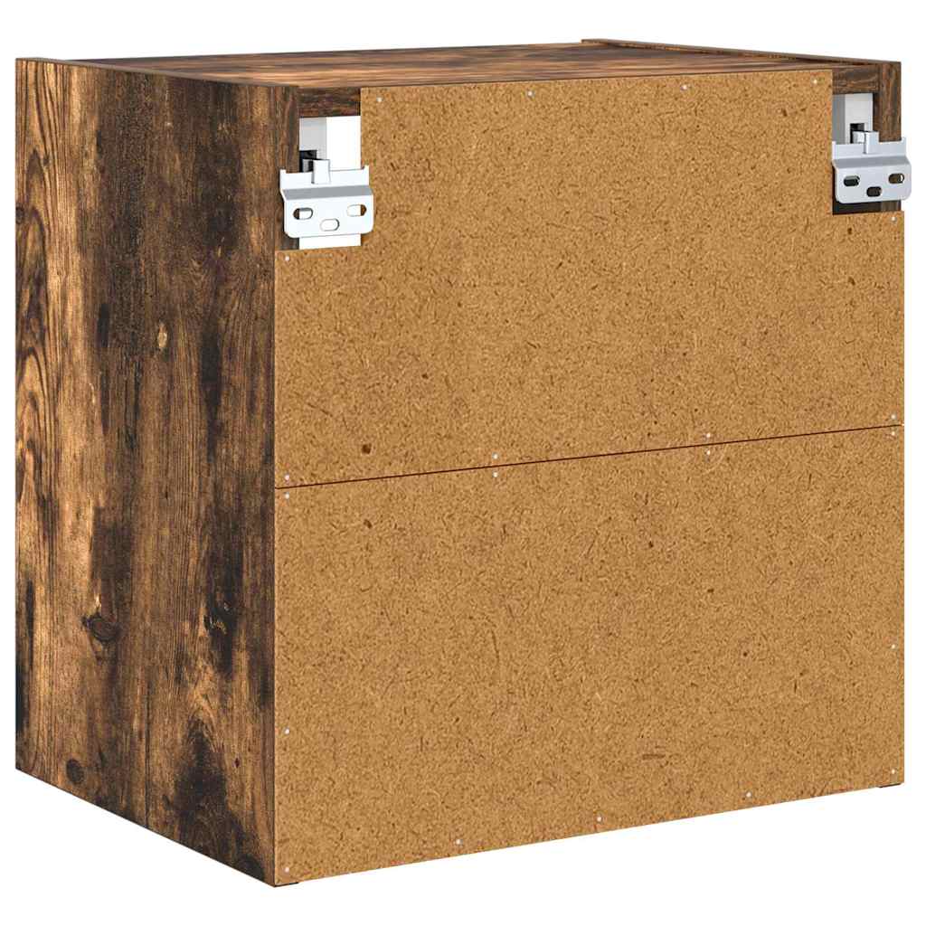 Hängeschrank Riga Geräucherte Eiche 40 x 29,5 x 40 cm