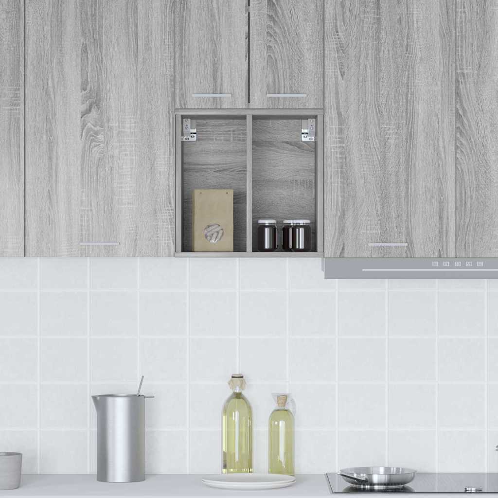 Hängeschrank Riga Graues Sonoma 40 x 29,5 x 40 cm Holzwerkstoff