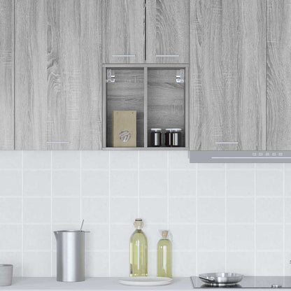 Hängeschrank Riga Graues Sonoma 40 x 29,5 x 40 cm Holzwerkstoff