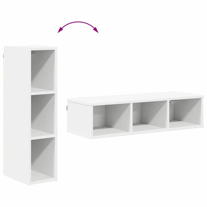 Hängeschrank Riga Weiß 20 x 29,5 x 80 cm Holzwerkstoff