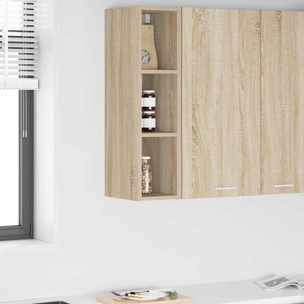 Hängeschrank Riga Sonoma-Eiche 20 x 29,5 x 80 cm Holzwerkstoff