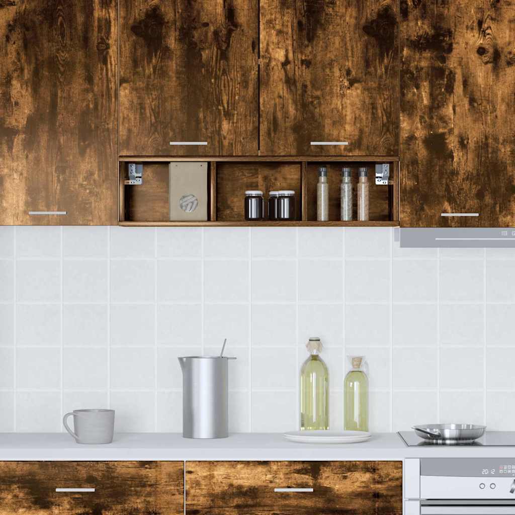 Hängeschrank Riga Geräucherte Eiche 20 x 29,5 x 80 cm