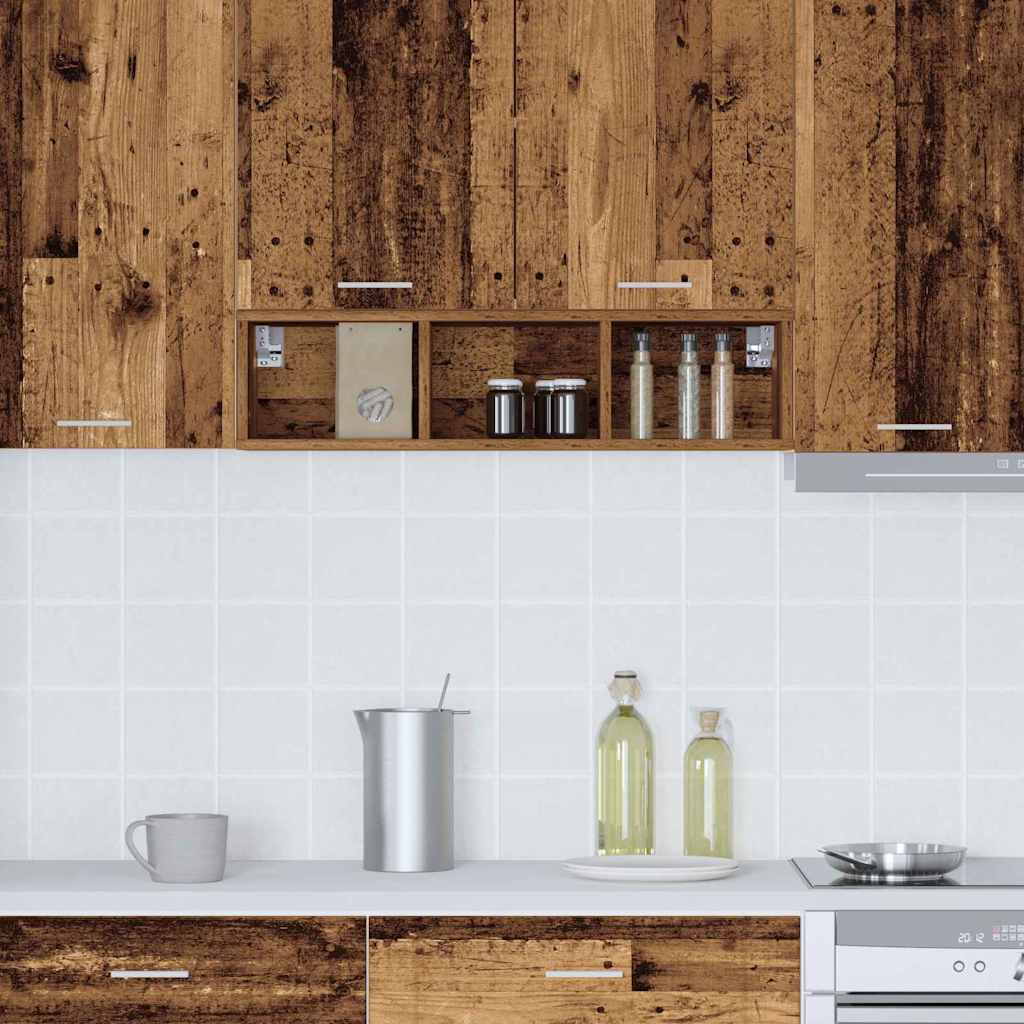 Hängeschrank Riga Altholz 20 x 29,5 x 80 cm Holzwerkstoff