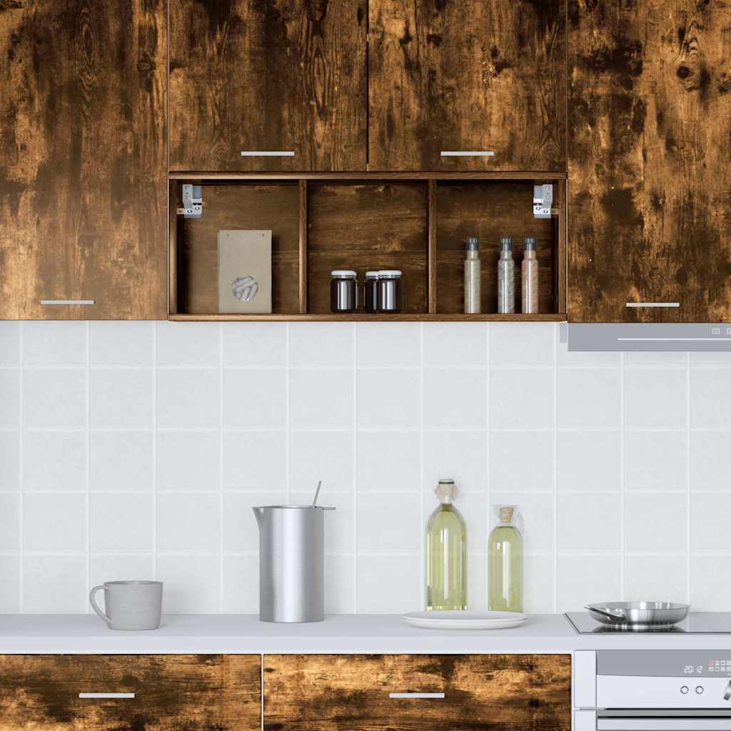 Hängeschrank Riga Geräucherte Eiche 30 x 29,5 x 80 cm