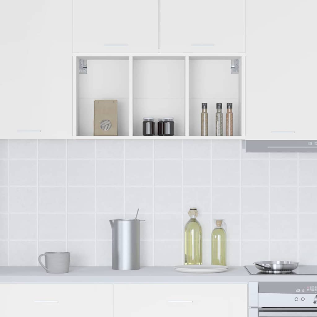 Hängeschrank Riga Weiß 40 x 29,5 x 80 cm Holzwerkstoff