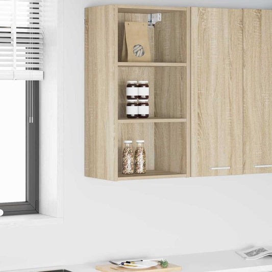 Hängeschrank Riga Sonoma-Eiche 40 x 29,5 x 80 cm Holzwerkstoff