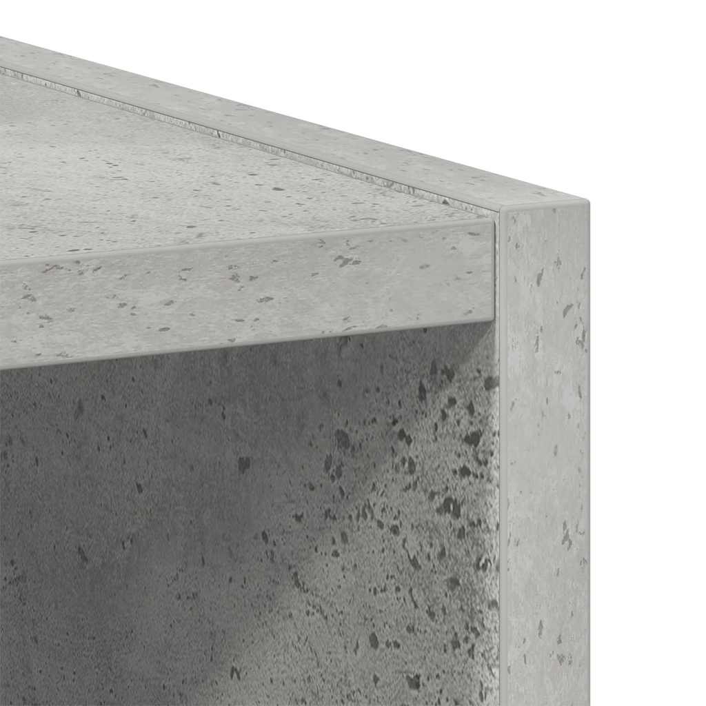 Hängeschrank Riga Beton Grau 40 x 29,5 x 80 cm Holzwerkstoff