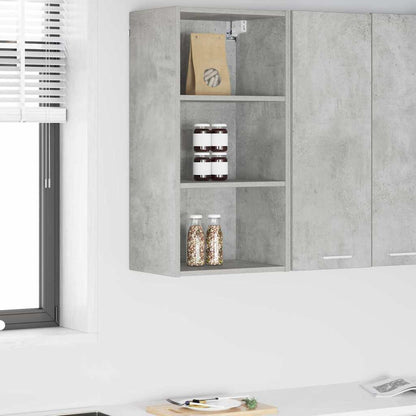Hängeschrank Riga Beton Grau 40 x 29,5 x 80 cm Holzwerkstoff