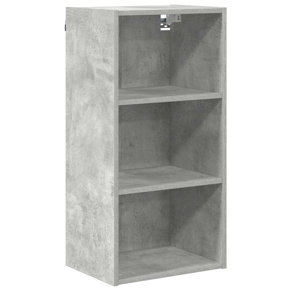 Hängeschrank Riga Beton Grau 40 x 29,5 x 80 cm Holzwerkstoff