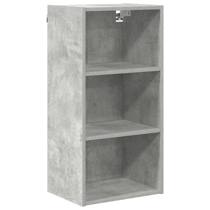 Hängeschrank Riga Beton Grau 40 x 29,5 x 80 cm Holzwerkstoff