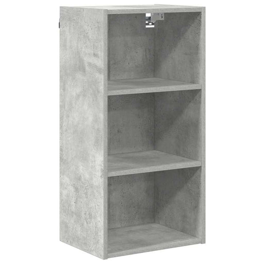 Hängeschrank Riga Beton Grau 40 x 29,5 x 80 cm Holzwerkstoff