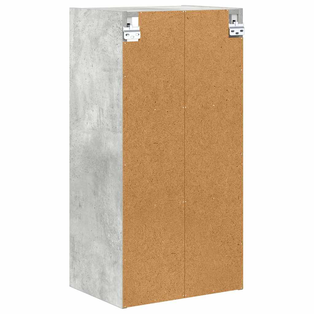 Hängeschrank Riga Beton Grau 40 x 29,5 x 80 cm Holzwerkstoff